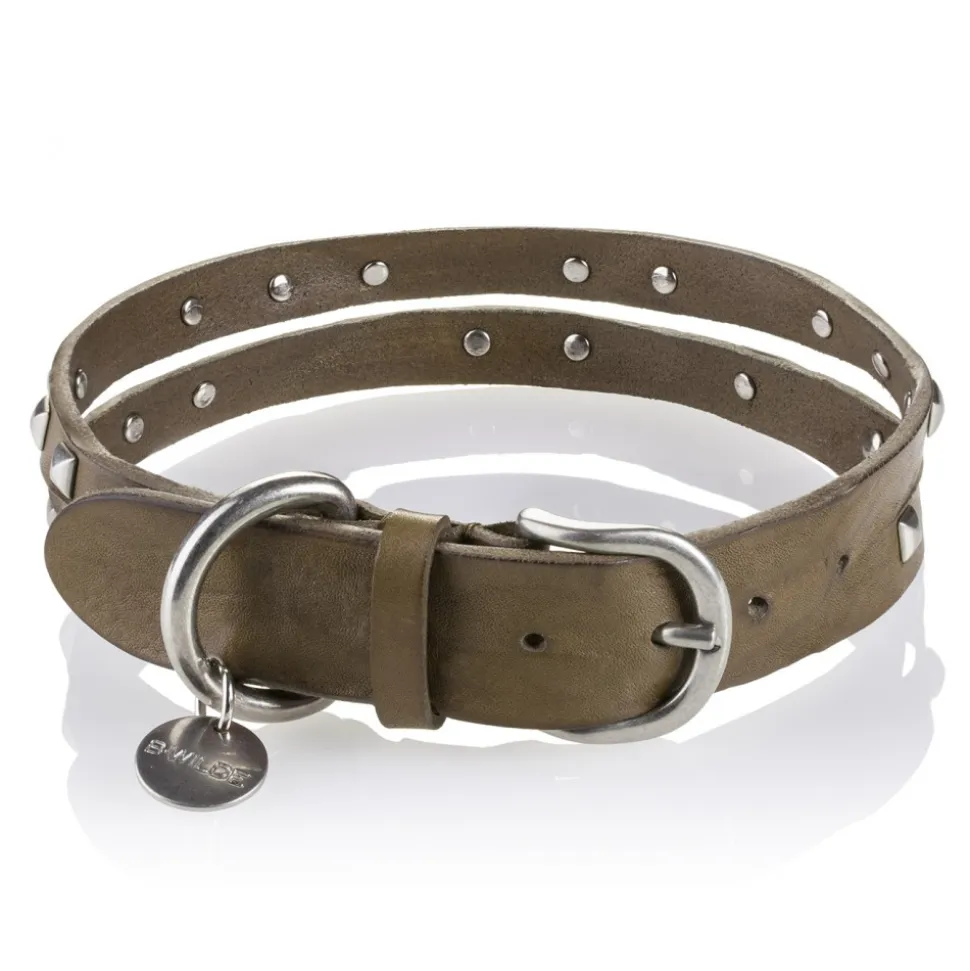 B Wilde Collection - Cairo Collar - Clay - Cairo Collection - Leather Collar - High Quality Luxury - Avvenice