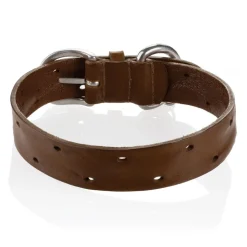 B Wilde Collection - Domino Collar - Olive - Domino Collection - Leather Collar - High Quality Luxury - Avvenice