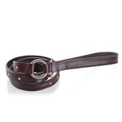 B Wilde Collection - Milo Leash - Bordeaux - Milo Collection - Leather Leash - High Quality Luxury - Avvenice