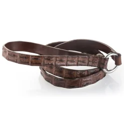 B Wilde Collection - Set Coco - Collar & Leash - Coco Collection - Crocodile Collar - High Quality Luxury - Avvenice