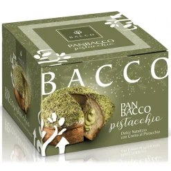 Bacco - Tipicità al Pistacchio - PanBacco with Pistachio - Artisan Panettone - 900 g - Avvenice