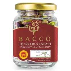 Bacco - Tipicità al Pistacchio - Shelled Bronte Pistachio P.D.O. - Dried Fruit - 100 g - Avvenice