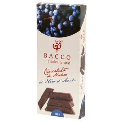Bacco - Tipicità al Pistacchio - Chocolate of Modica - Nero d'Avola - Artisan Chocolate - 100 g - Avvenice