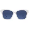 Balenciaga - Adjusted Fit Dynasty Square Sunglasses - White - Sunglasses - Balenciaga Eyewear - Avvenice