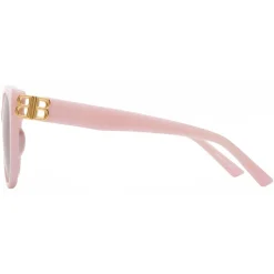 Balenciaga - Adjusted Fit Dynasty Cat Sunglasses - Pink - Sunglasses - Balenciaga Eyewear - Avvenice