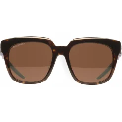 Balenciaga - Alternative Fit Hybrid D-Frame Sunglasses - Brown - Sunglasses - Balenciaga Eyewear - Avvenice