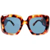 Balenciaga - Blow Square Sunglasses - Havana - Sunglasses - Balenciaga Eyewear - Avvenice