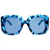 Balenciaga - Blow Square Sunglasses - Blue Havana - Sunglasses - Balenciaga Eyewear - Avvenice