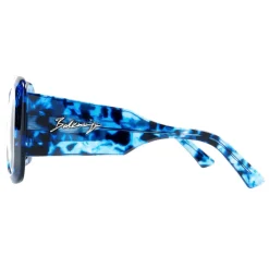 Balenciaga - Blow Square Sunglasses - Blue Havana - Sunglasses - Balenciaga Eyewear - Avvenice