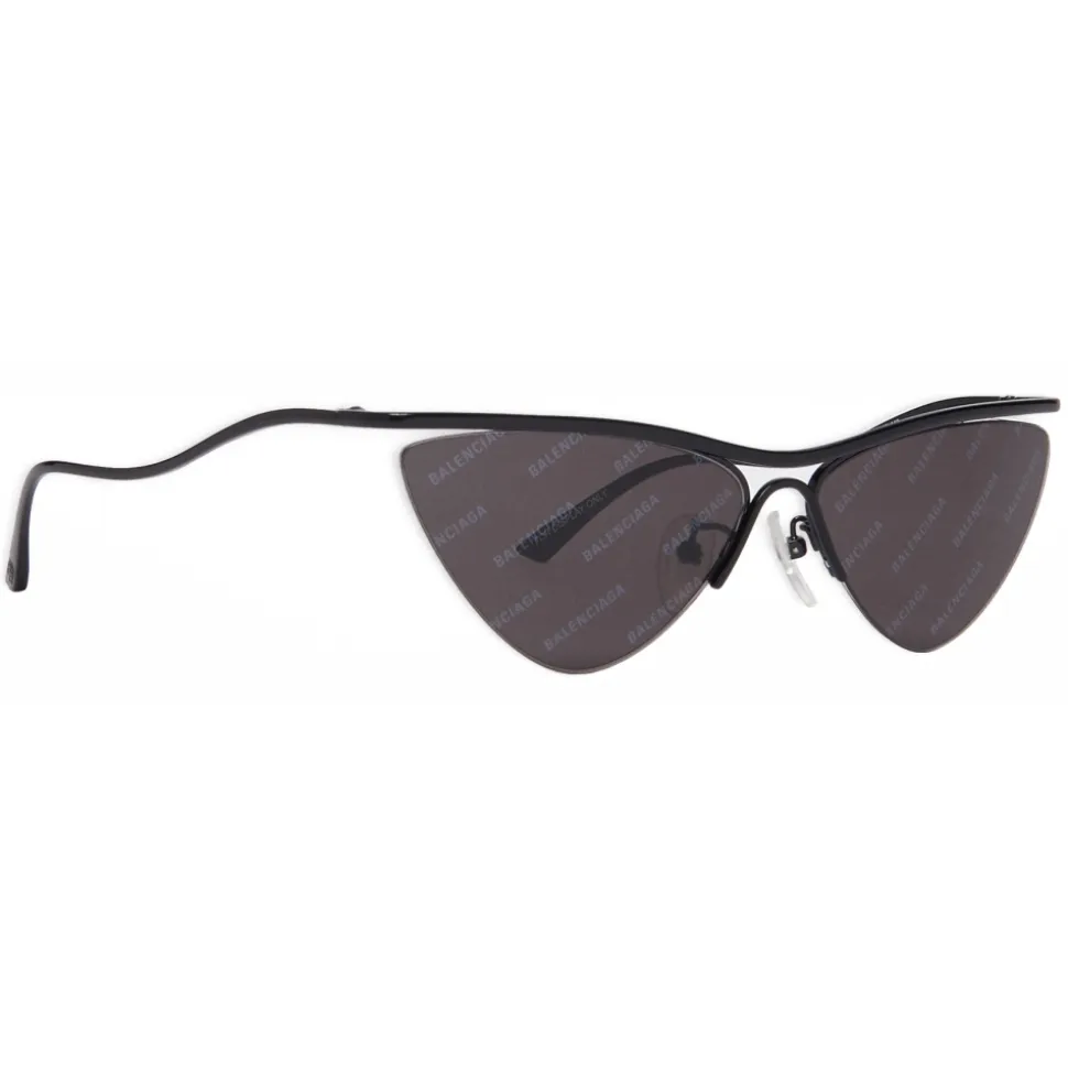 Balenciaga - Curve Cat Sunglasses - Black - Sunglasses - Balenciaga Eyewear - Avvenice