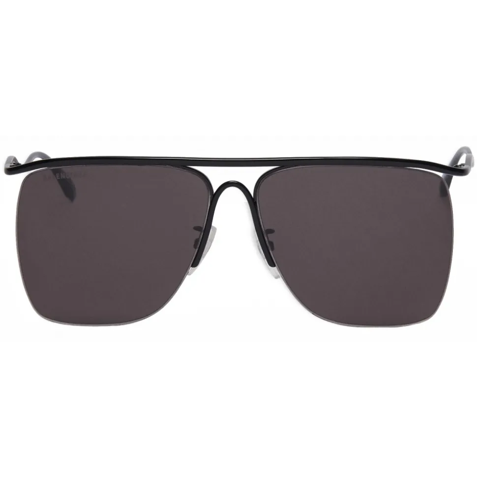 Balenciaga - Curve Navigator Sunglasses - Black - Sunglasses - Balenciaga Eyewear - Avvenice