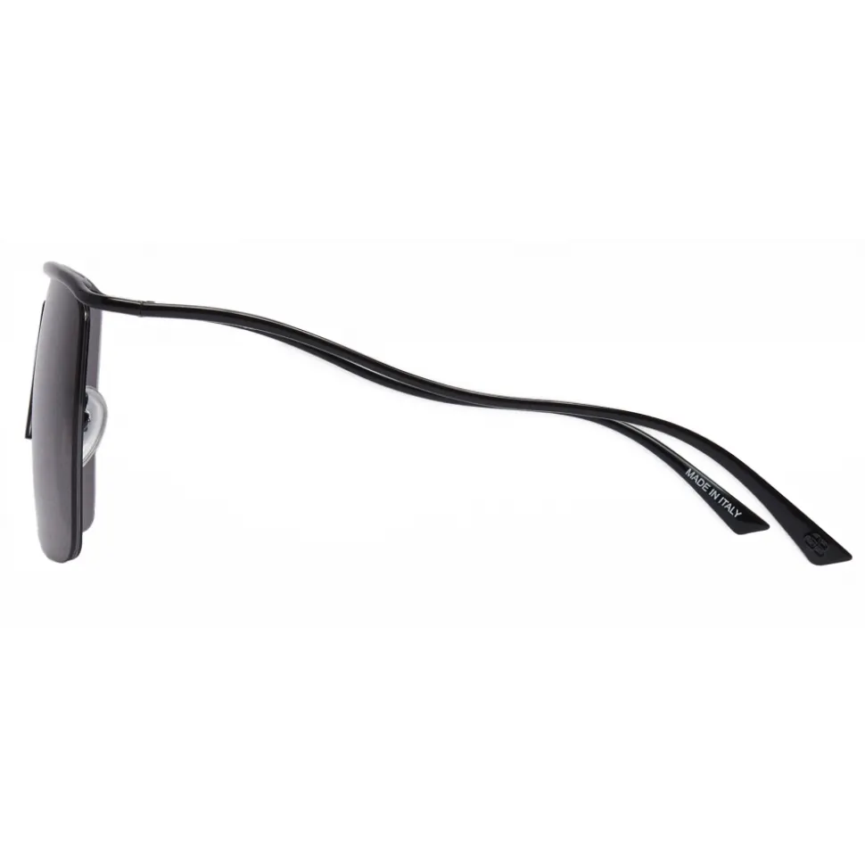 Balenciaga - Curve Navigator Sunglasses - Black - Sunglasses - Balenciaga Eyewear - Avvenice