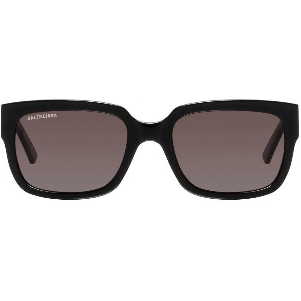 Balenciaga - Flat D-Frame Sunglasses - Black - Sunglasses - Balenciaga Eyewear - Avvenice