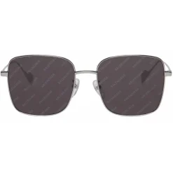 Balenciaga - Ghost Square Sunglasses - Silver Black - Sunglasses - Balenciaga Eyewear - Avvenice