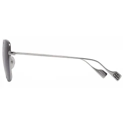 Balenciaga - Ghost Square Sunglasses - Silver Black - Sunglasses - Balenciaga Eyewear - Avvenice
