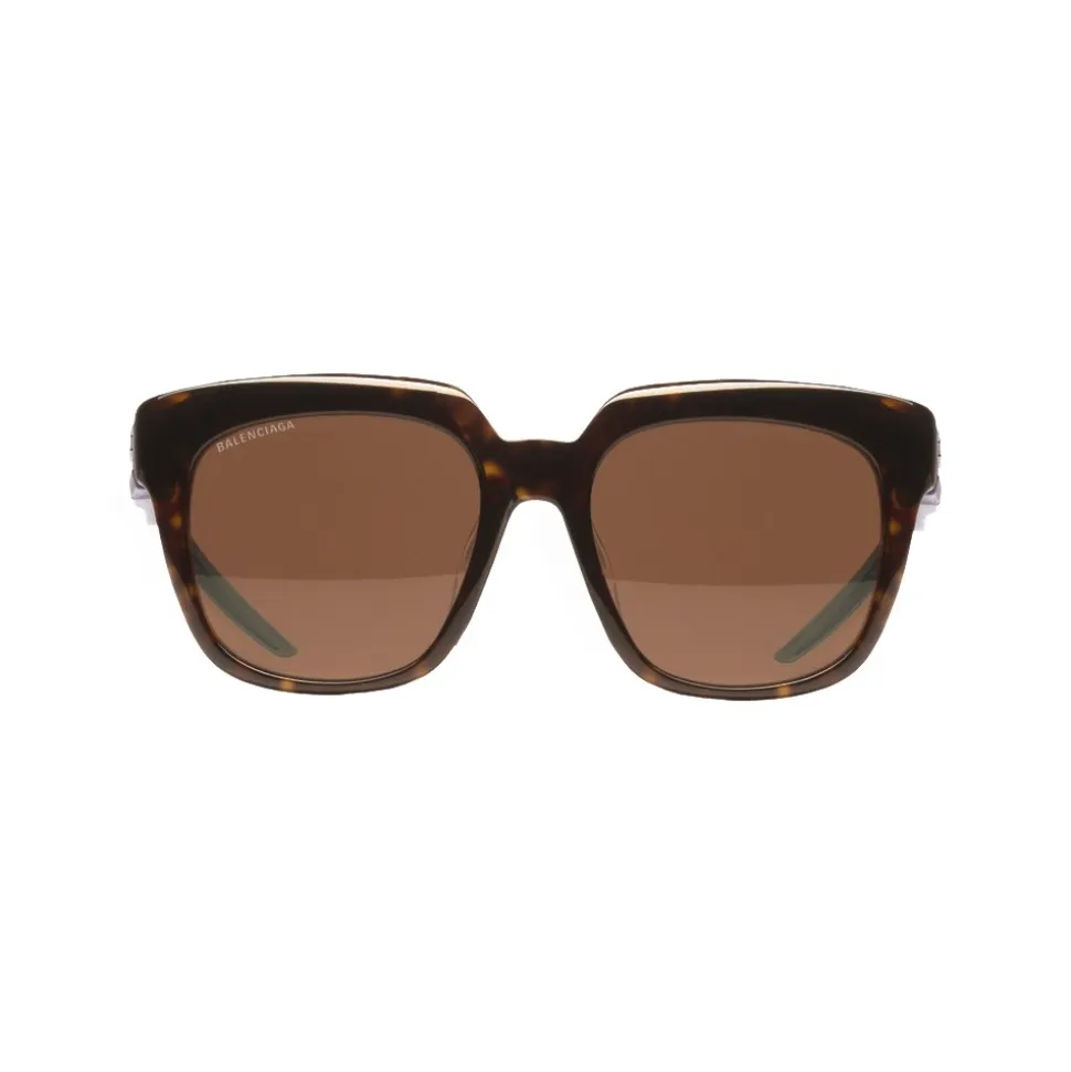 Balenciaga - Hybrid D-Frame Sunglasses - Dark Havana Blue - Sunglasses - Balenciaga Eyewear - Avvenice