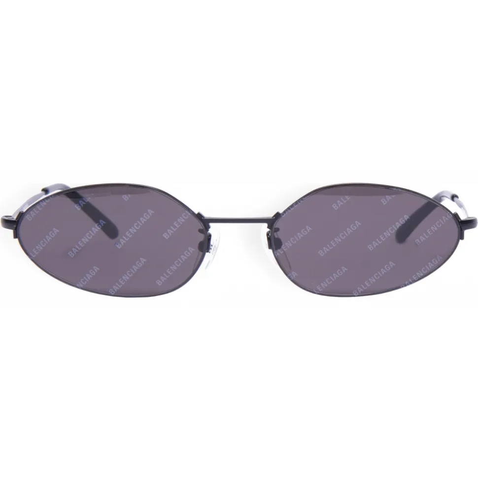 Balenciaga - Invisible Oval Sunglasses - Light Grey - Sunglasses - Balenciaga Eyewear - Avvenice