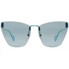 Balenciaga - Light Cat Sunglasses - Turquoise - Sunglasses - Balenciaga Eyewear - Avvenice