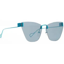 Balenciaga - Light Cat Sunglasses - Turquoise - Sunglasses - Balenciaga Eyewear - Avvenice