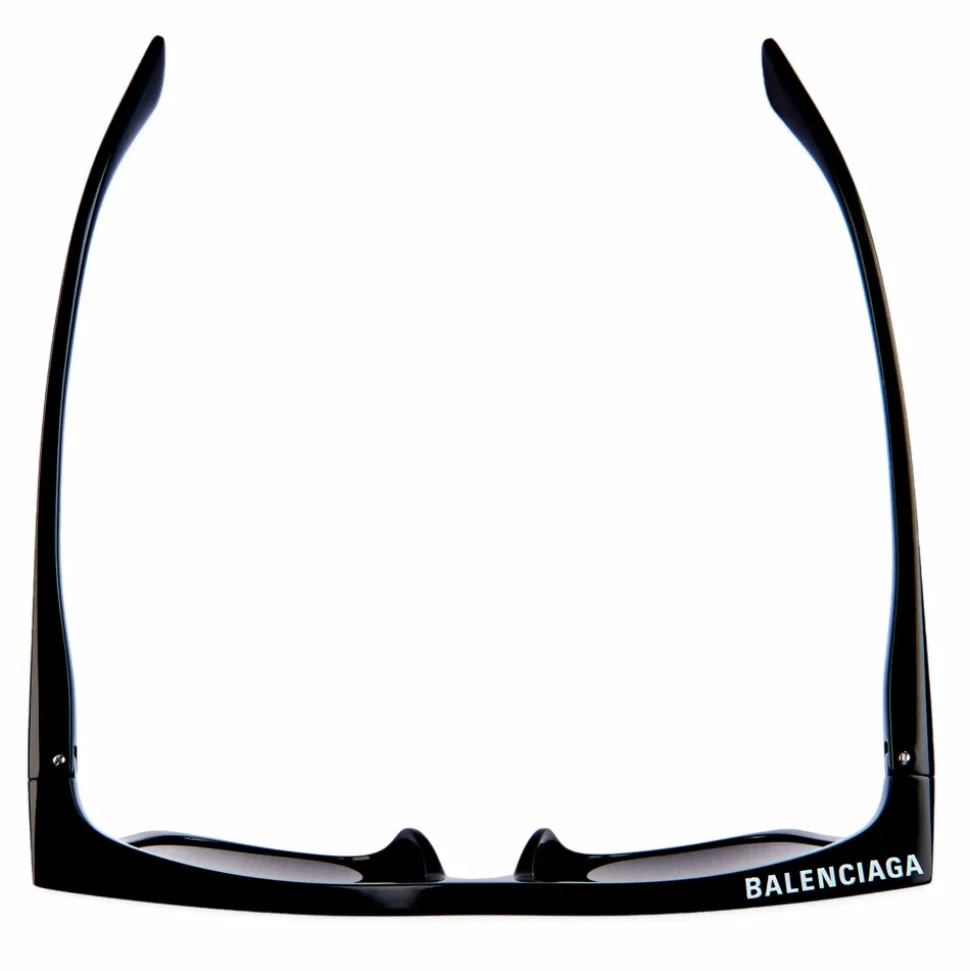 Balenciaga - Rim Rectangle Linea Aderente Sunglasses - Black - Sunglasses - Balenciaga Eyewear - Avvenice