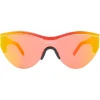 Balenciaga - Ski Cat Sunglasses - Adjusted Fit - Black Red - Sunglasses - Balenciaga Eyewear - Avvenice