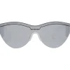 Balenciaga - Ski Cat Sunglasses - White Silver - Sunglasses - Balenciaga Eyewear - Avvenice