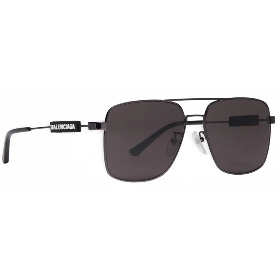 Balenciaga - Tag Navigator Sunglasses - Black - Sunglasses - Balenciaga Eyewear - Avvenice