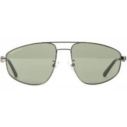 Balenciaga - Tag Pilot Sunglasses - Khaki - Sunglasses - Balenciaga Eyewear - Avvenice