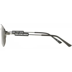 Balenciaga - Tag Pilot Sunglasses - Khaki - Sunglasses - Balenciaga Eyewear - Avvenice