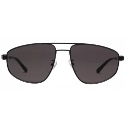 Balenciaga - Tag Pilot Sunglasses - Black - Sunglasses - Balenciaga Eyewear - Avvenice