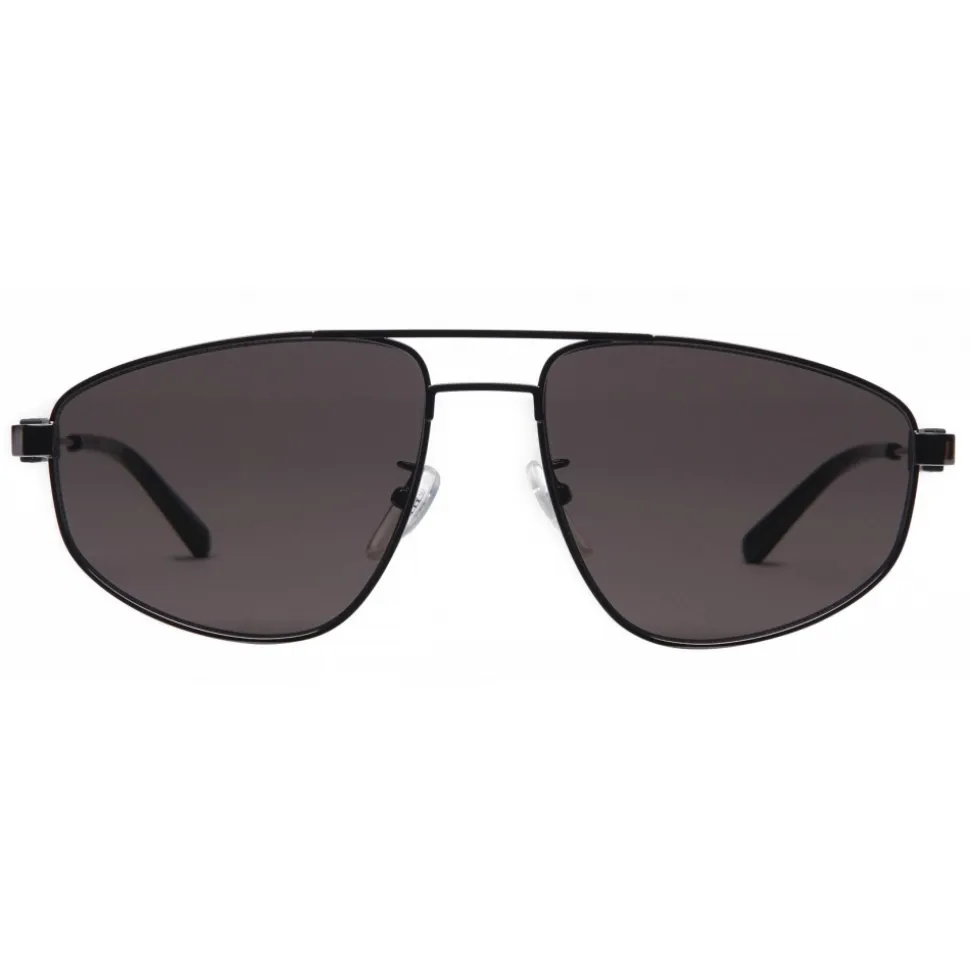 Balenciaga - Tag Pilot Sunglasses - Black - Sunglasses - Balenciaga Eyewear - Avvenice