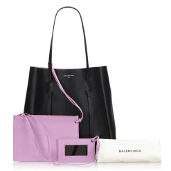 Balenciaga Vintage - Everyday Tote Bag - Black - Leather Handbag - Luxury High Quality - Avvenice