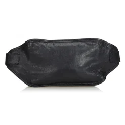 Balenciaga Vintage - Lambskin Neolife Belt Bag - Black - Lambskin Leather Belt Bag - Luxury High Quality - Avvenice