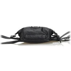 Balenciaga Vintage - Lambskin Neolife Belt Bag - Black - Lambskin Leather Belt Bag - Luxury High Quality - Avvenice