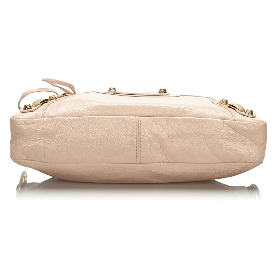 Balenciaga Vintage - Leather Motocross Giant First Satchel Bag - Pink - Leather Handbag - Luxury High Quality - Avvenice