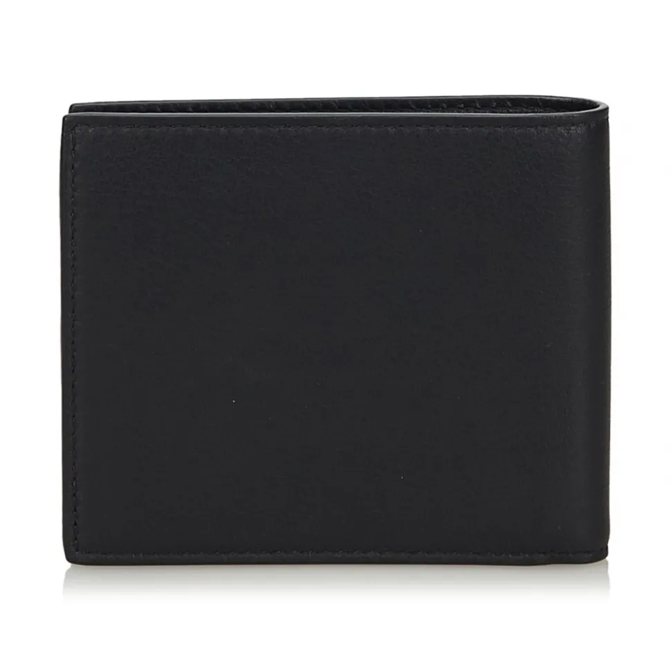 Balenciaga Vintage - Leather Everyday Square Wallet - Black - Leather Wallet - Luxury High Quality - Avvenice