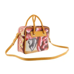 Balenciaga Vintage - Leather Blanket Square Satchel Bag - Red - Leather Handbag - Luxury High Quality - Avvenice