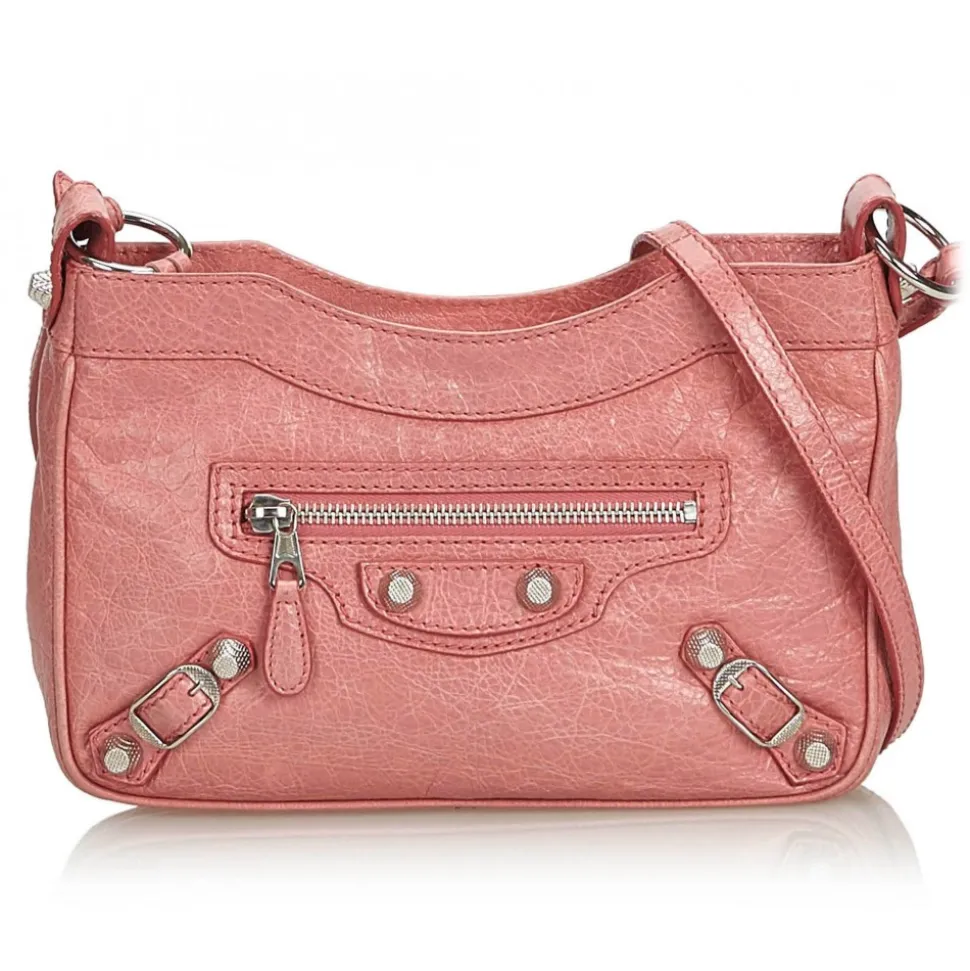 Balenciaga Vintage - Motocross Giant 12 Hip Bag - Pink - Leather Handbag - Luxury High Quality - Avvenice