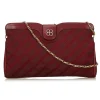 Balenciaga Vintage - Printed Jacquard Chain Bag - Red Bordeaux - Leather and Canvas Handbag - Luxury High Quality - Avvenice