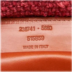 Balenciaga Vintage - Raffia Motocross Classic Bag - Brown Red - Leather and Straw Handbag - Luxury High Quality - Avvenice