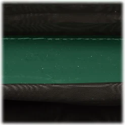 Balenciaga Vintage - Satin Clutch Bag - Green - Fabric and Patent Leather Clutch Bag - Luxury High Quality - Avvenice