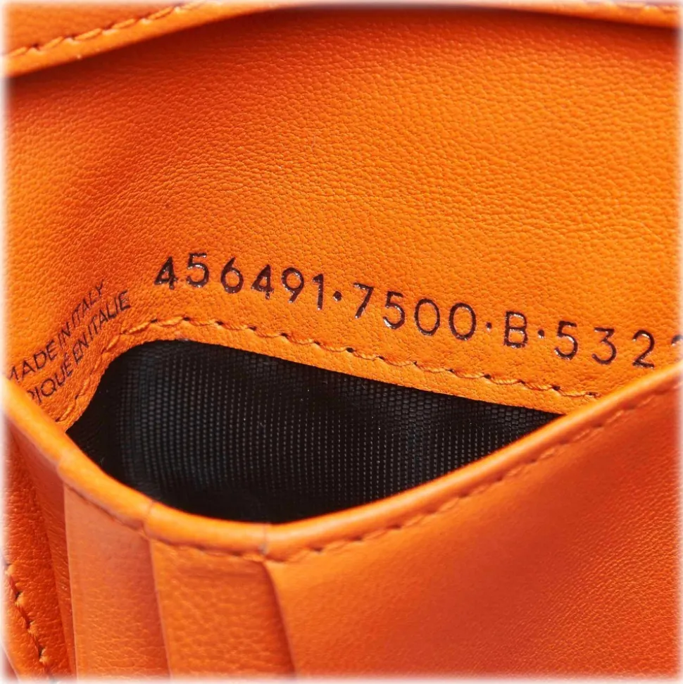 Balenciaga Vintage - Small Leather Wallet - Orange - Leather Wallet - Luxury High Quality - Avvenice