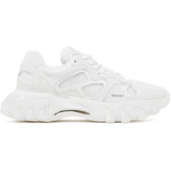 Balmain - Calf Leather Sneakers - White - Balmain Exclusive Luxury Collection - Avvenice