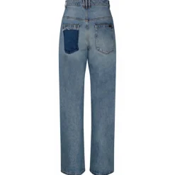 Balmain - Cotton Wide Leg Jeans - Light Blue - Balmain Exclusive Luxury Collection - Avvenice