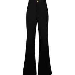 Balmain - Crepe Trousers - Black - Balmain Exclusive Luxury Collection - Avvenice