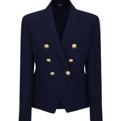 Balmain - Double Breasted Blazer - Midnight Blue - Balmain Exclusive Luxury Collection - Avvenice