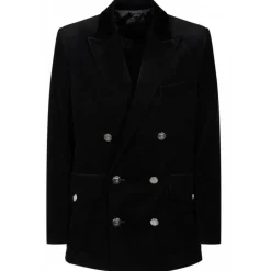 Balmain - Double-Breasted Blazer - Black - Balmain Exclusive Luxury Collection - Avvenice