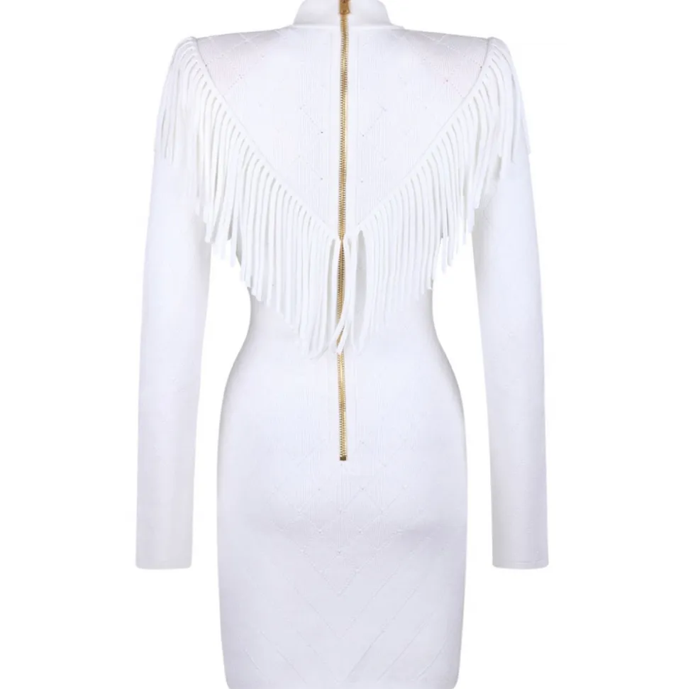 Balmain - Dress - White - Balmain Exclusive Luxury Collection - Avvenice