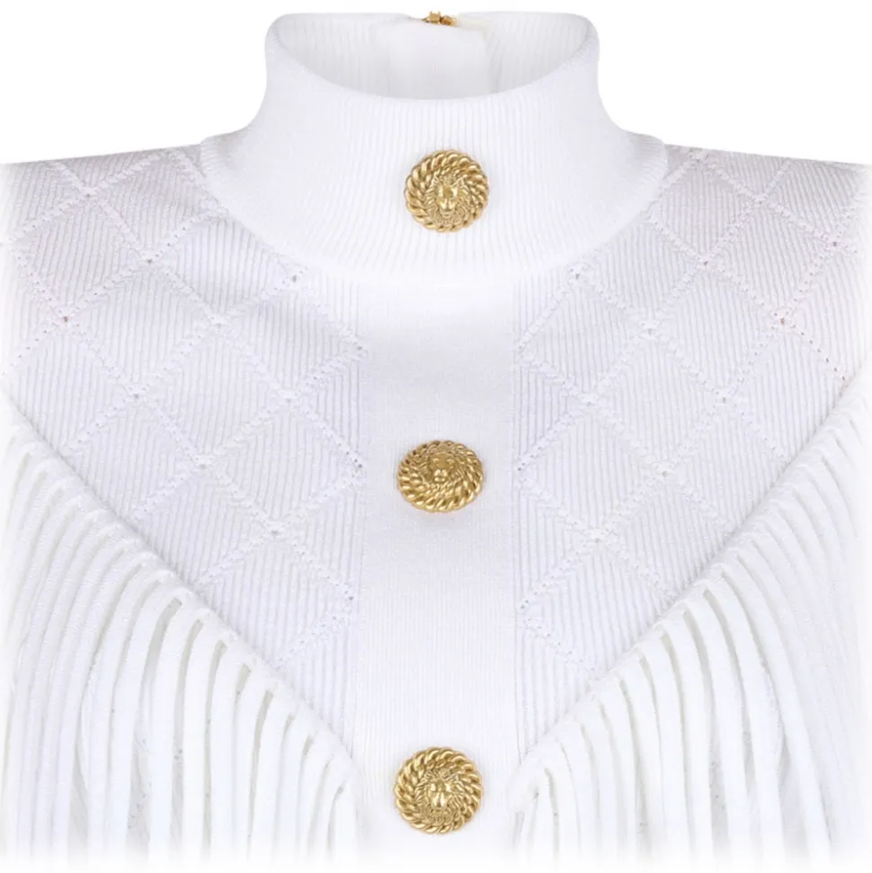 Balmain - Dress - White - Balmain Exclusive Luxury Collection - Avvenice