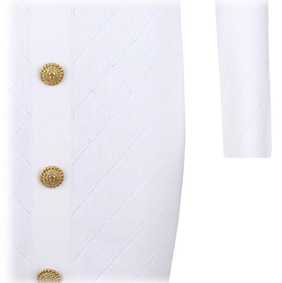 Balmain - Dress - White - Balmain Exclusive Luxury Collection - Avvenice